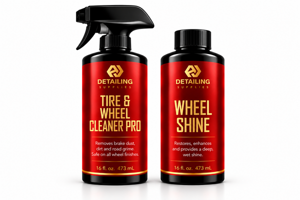 A&J Wheel Transformation Kit - Tire & Wheel Cleaner Pro and Wheel Shine